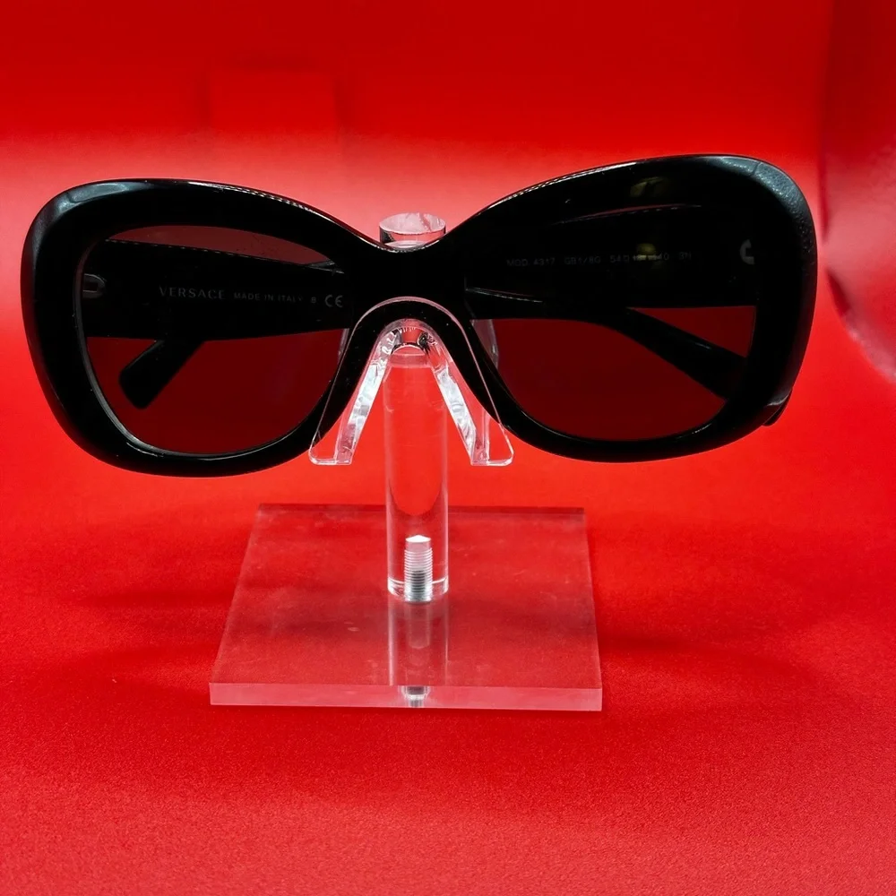 Versace Glitter Medusa Sunglasses